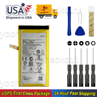 For T-Mobile For Motorola Revvlry+ XT1965-T G7 Plus XT-1965 Battery Replace JG40