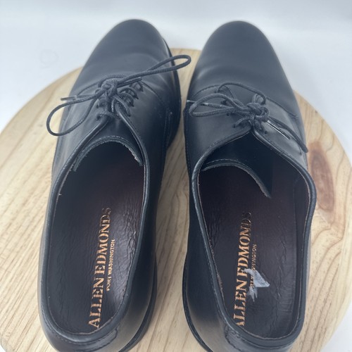 Allen Edmonds Port Washington Mens Size 13 Dress Shoes Black Leather Casual - Picture 5 of 11
