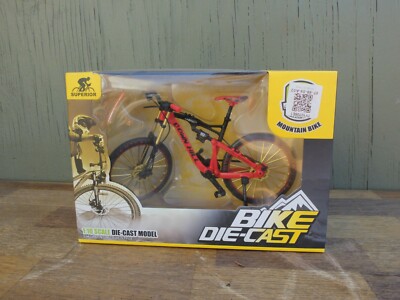 New Superior Mountain Bike Die-Cast 1:10 Scale, Bicycle Simulation Series