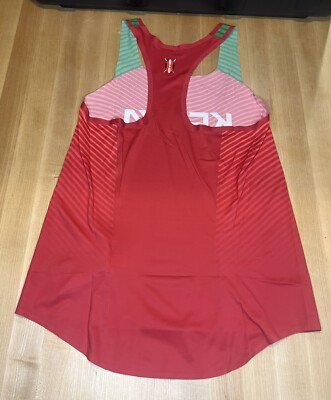 Nike Pro Elite Kenya Olympic Distance Track Field Red Singlet