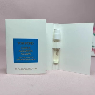 2x Tom Ford Costa Azzurra Acqua Eau de Toilette EDT Sample Spray 0.05 oz/1.5 ml