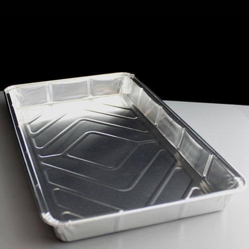 250 x Rectangular Foil Traybake Dish 12" x 8" Baking Pie Tart Tray - Picture 1 of 1