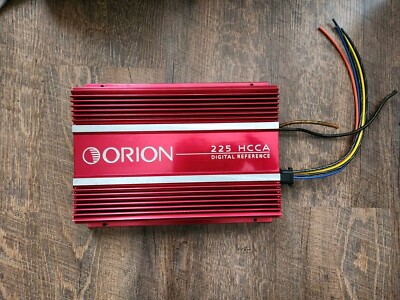 Vintage Orion 225 HCCA Red Car Amplifier 200W