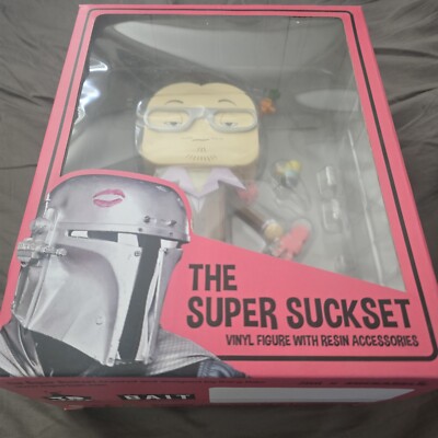   THE SUPER SUCKSET MORGAN DESIGNER VINYL GARY HAM X SUCKLORD Box Damage 