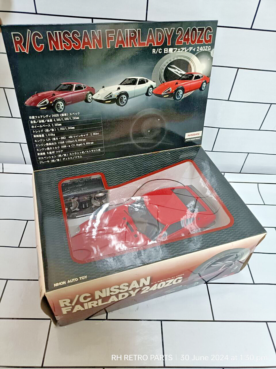 NISSAN FAIRLADY 240ZG MAROON RC Car 1:20 Full Function NEW JDM