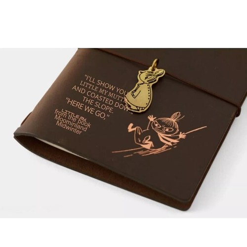 Cuaderno Moomin Little My Traveler conjunto limitado tamaño pasaporte anime 6 artículos nuevo - Imagen 10 de 11