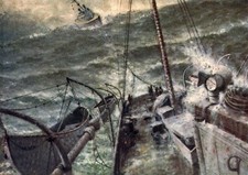 3931 Coulter, W.A. (1849-1936) - Venetia 1919 - In The 'Roaring Forties'