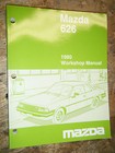 1980 MAZDA 626 ORIGINAL FACTORY WORKSHOP MANUAL REPAIR SHOP SERVICE