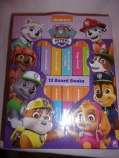 Paw Patrol Nickelodeon12 Board Books Kids Early Learning Board Books