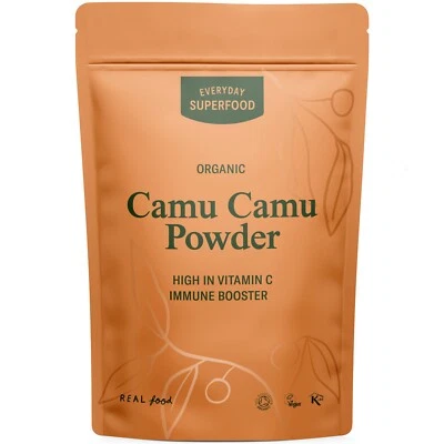 EVERYDAY SUPERFOOD Organic Camu Camu Powder Vitamin C Camu Camu Extract Keto Friendly Certified