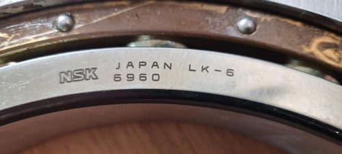 6960M NSK Single Row Deep Groove Ball Bearing Brass Caged 300x420x56mm - Picture 3 of 5