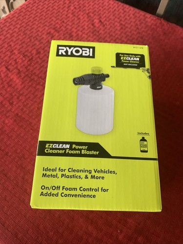 Brand New Ryobi RY3112FB EZclean Power Cleaner Foam Blaster - Fast Shipping