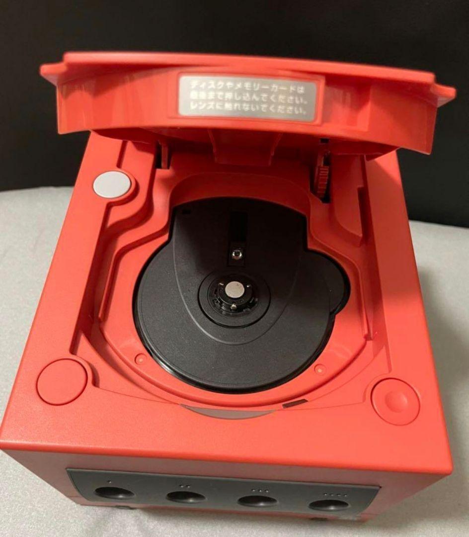 Nintendo GameCube Char's RED Console Gameboy player set NTSC