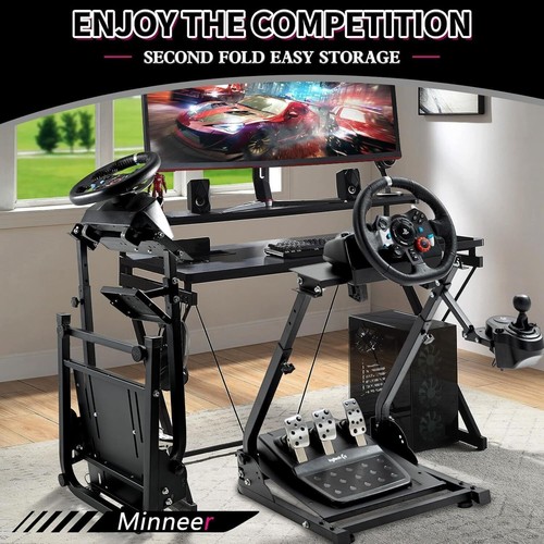 Soporte de volante Minneer G920 apto para Thrustmaster Logitech G29 G923 - Imagen 39 de 39