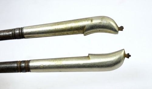 Collectible Antique Royal Iron Betel Palm Cutter Silver Chime Bells. i12-274 - Picture 4 of 10