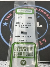 Evergreen Scale. Polystyrene. 14" 177 .100 X .156 (7)