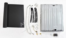 62-65 Fairlane Gas Tank W 38 Sending Unit - Strap Kit - Filler Hose - Pad