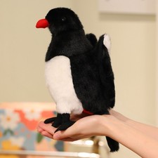 22cm Simulated Magpie Plush Toy Stuffed Animal Doll Gift Plush Toy