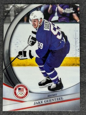 Jake Guentzel 2026 Topps Chrome Winter Olympics #80 2026 USA MEN'S HOCKEY