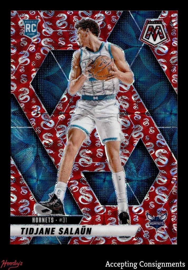 2024-25 Panini Mosaic Mosaic Year of the Snake #241 Tidjane Salaun RC Rookie SP