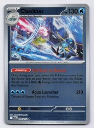 Clawitzer 038/132 Mega Evolution Reverse Holo