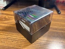 Sony  10-Disc MiniDisc Storage Case Holder Organizer w/ 10 EMPTY MiniDisc Cases