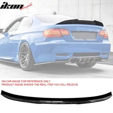 Fits 07-13 BMW E92 3-Series Coupe PSM Style Rear Trunk Spoiler Wing Gloss Black