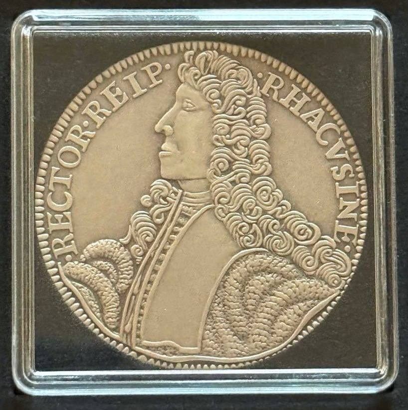 Old Thaler, Republic of Ragusa, Silver Coin (1738-1748), !not