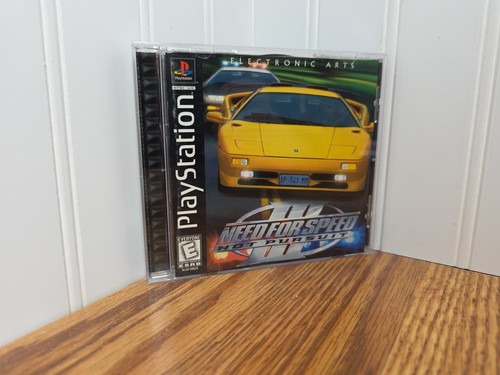 Need for Speed 3 Hot Pursuit PS1 CIB Black Label Refurbished Tested Fast Ship! - Picture 3 of 11
