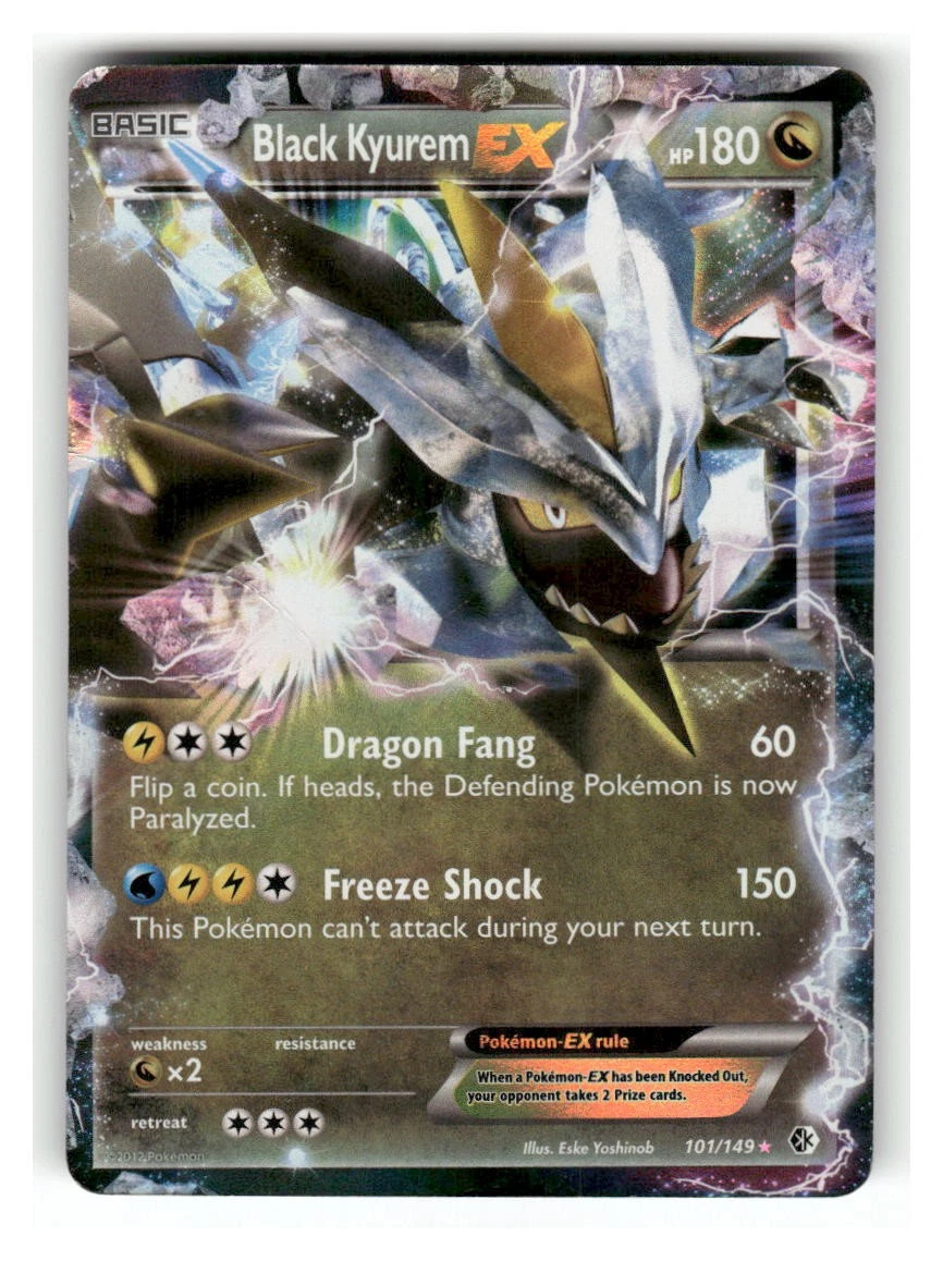 Black Kyurem Ex Pokémon TCG Cards for sale | eBay