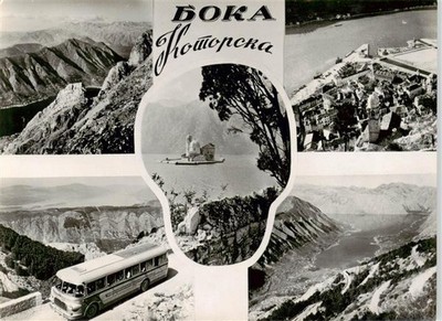 Boka Kotorska Croatia Les Bouches de Cattaro Fliegeraufnahmen