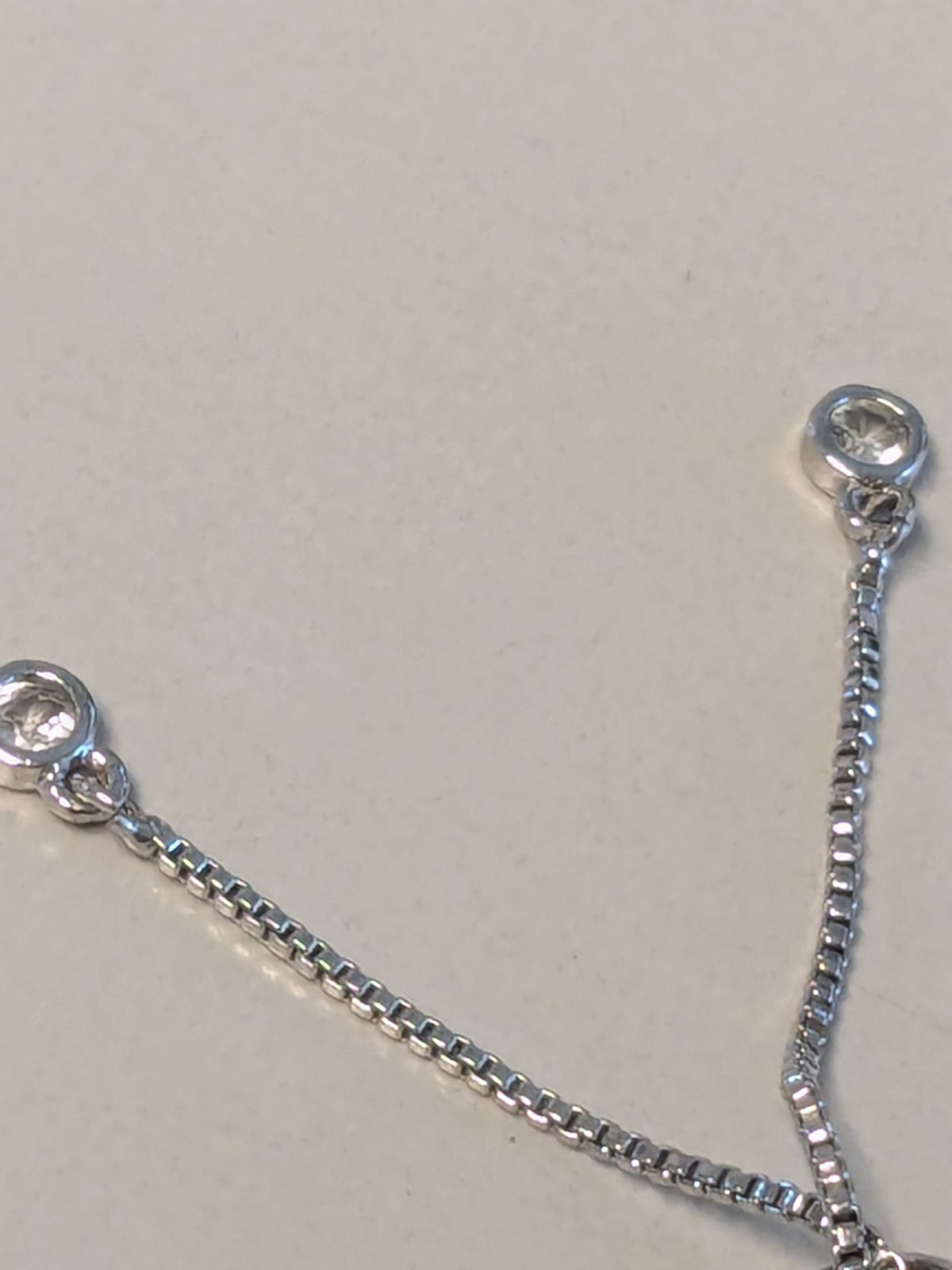 Silver Tone Toggle Adjustable Bracelet Pendant Mu… - image 3