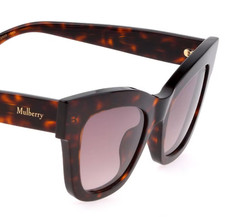 Womens mulberry cat eye brown tortoiseshell sunglasses