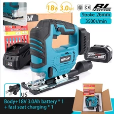 18V Cordless Electric Jig Saw Portable Power Tool Fit For Makita 18V Battery USA