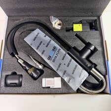 WEWE Matte Black Touchless Kitchen Faucet w Pull Down Sprayer Stainless Steel