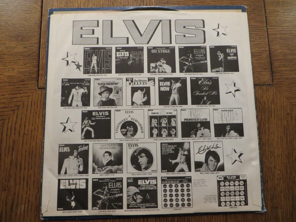 Elvis Presley – Elvis Is Back! - 1977 - RCA Victor LSP-2231 Vinyl LP VG/VG Foto 3 de 4