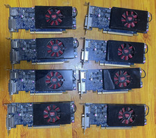 LOT OF 8  AMD Radeon HD 7570 Graphics Card ATI-102-C33402 B NJ0D3 DVI DP Port