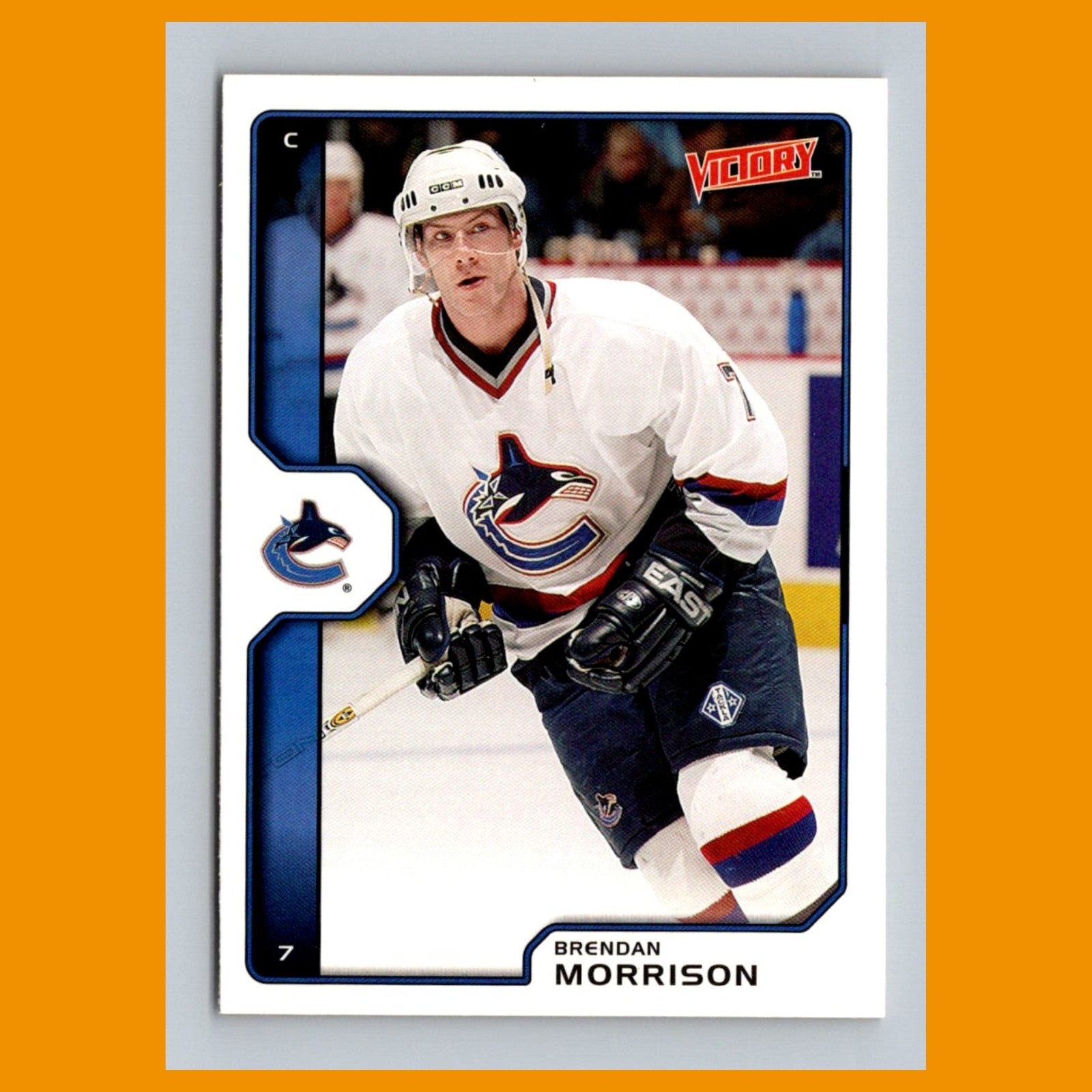 Brendan Morrison 2002-03 Victory #205 Vancouver Canucks NM NHL