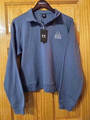 2025 PGA Quail Hollow Fleece Sweatshirt Womens Large Under Armour Golf NWT