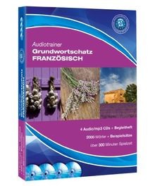 Audiotrainer Französisch Grundwortschatz, 4 CDs von adem... | Buch | Zustand gut