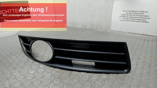 Luftgitter / Ziergitter Rechts VW Passat Variant 2.0 TDI DPF 3C/3CC 3C0853666A