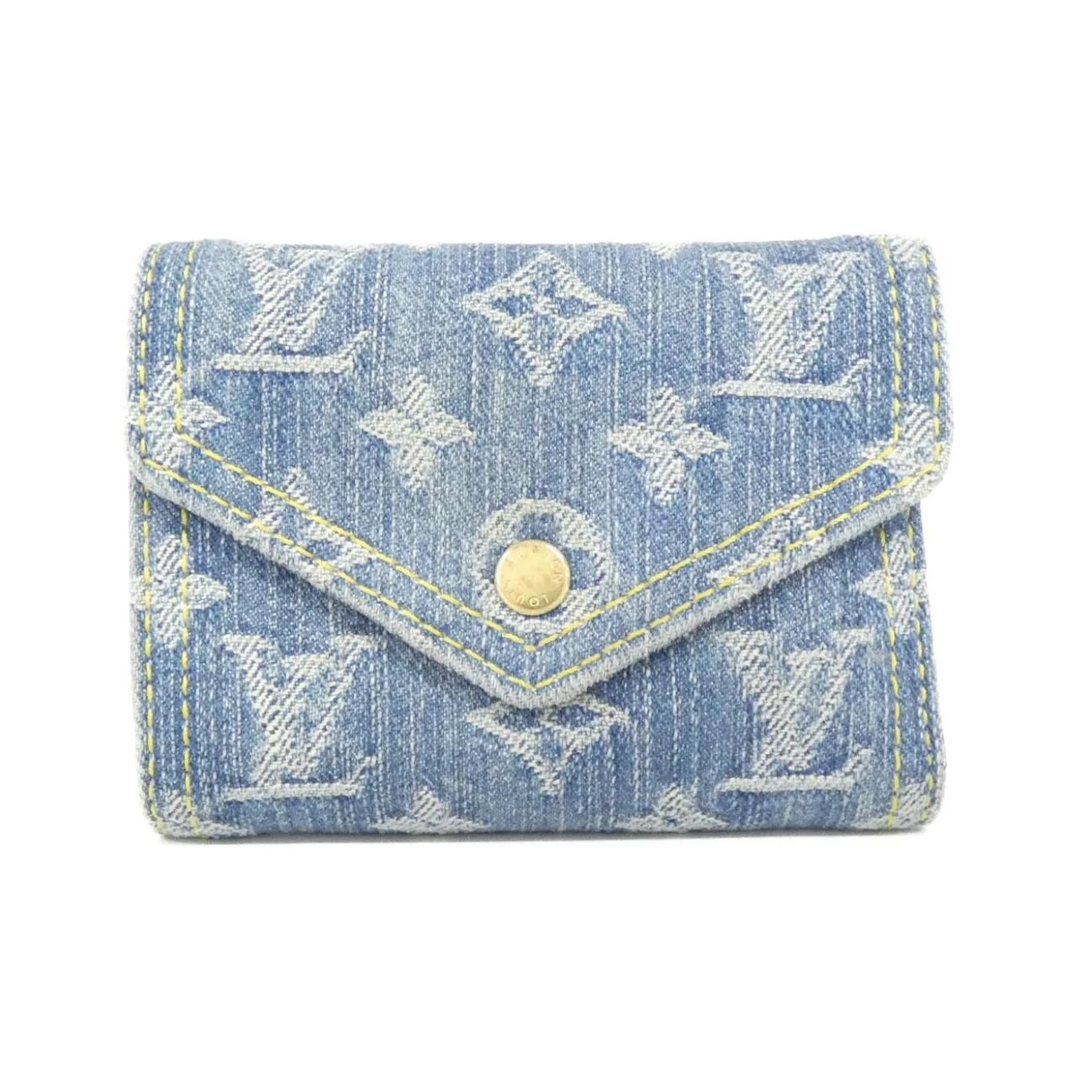 Louis Vuitton Denim Folding Wallets for Women for sale | eBay