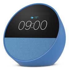 0840268974282 Amazon Echo Spot (2024) Ocean Blue Amazon
