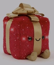 FAO Schwarz Glow Brights Christmas Present Plush Gift w/ Lights  Sound NWT
