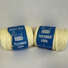 Textured Yarn Arts Elefant Cord Textured Olefin Cord 50 Yards Macram Crafts