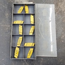 Qty 10 Iscar GIP 1.47-0.00 6400496 IC656 Grade Carbide Grooving Inserts