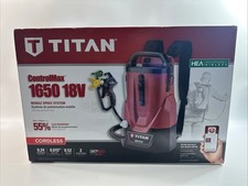 Titan Controlmax 1650 18v Backpack Battery Airless Paint Sprayer System Titan Controlmax 1650 18v Backpack Battery Airless Paint Sprayer System