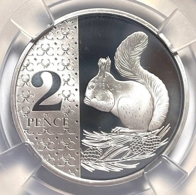 2023 Great Britain Red Squirrel 2P Two Pence NGC PF69 Proof .925