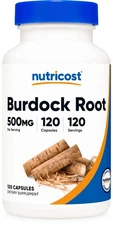 Nutricost Burdock Root 500mg, 120 Capsules