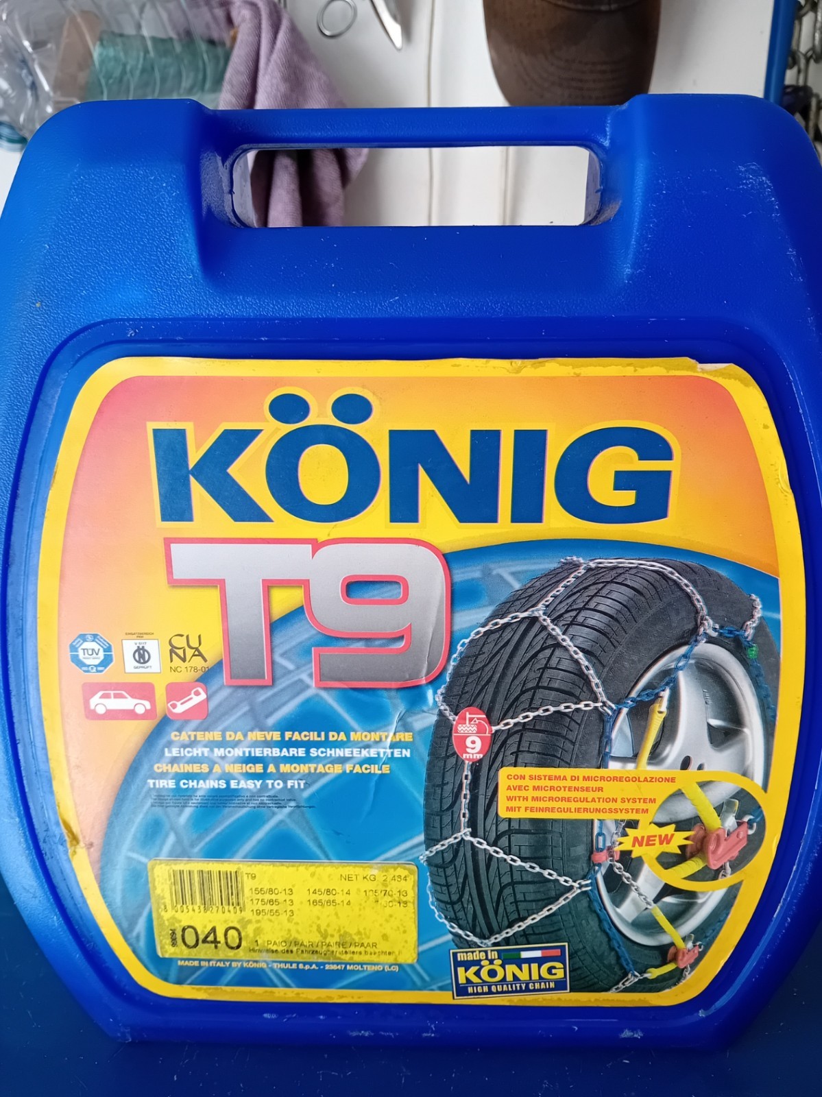 Konig T9 Catene da Neve per Auto